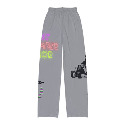 Kids Pajama Pants: Racing Grey