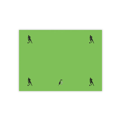 Post-it® Note Pads: Soccer Green