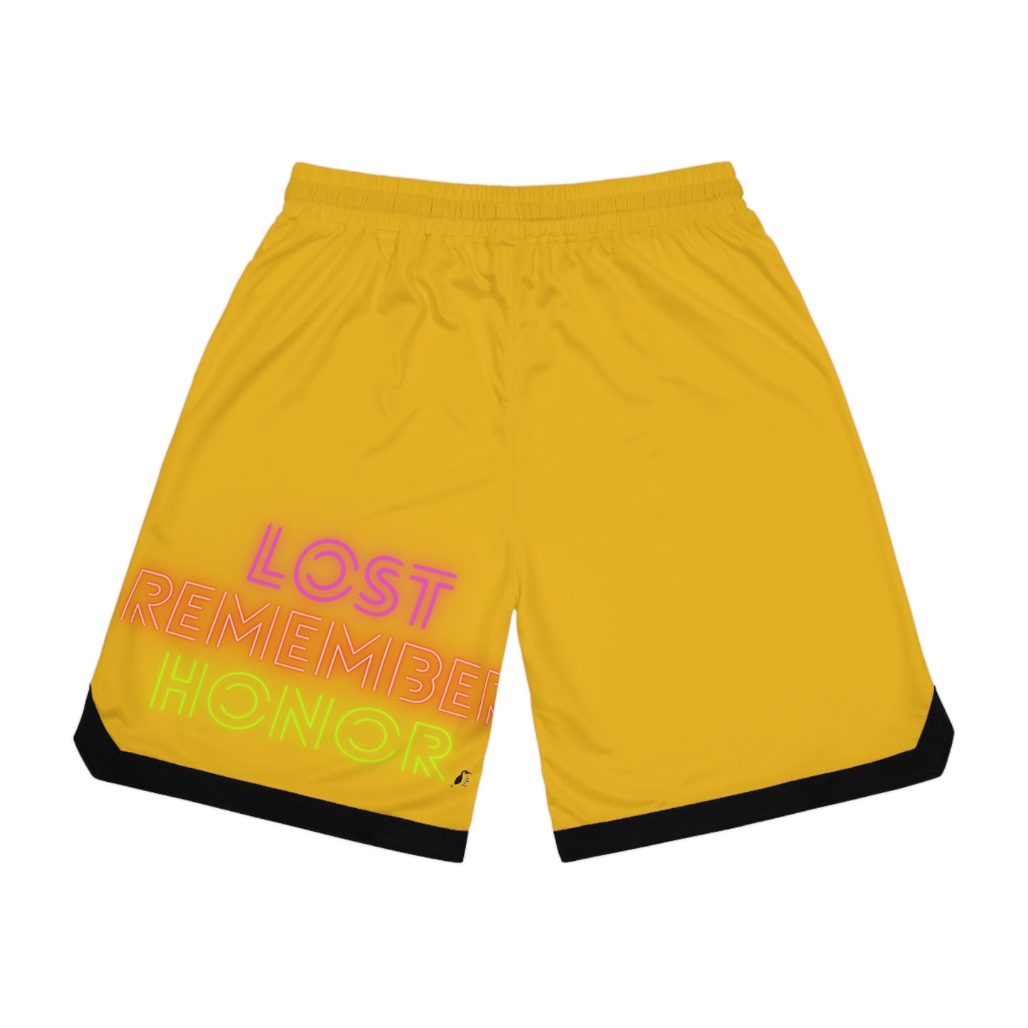 Basketball Rib Shorts: Wrestling Yellow