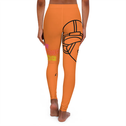 Women's Spandex Leggings: Football Crusta