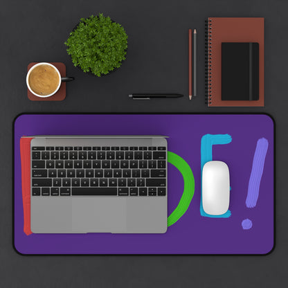 Desk Mat: LGBTQ Pride Purple