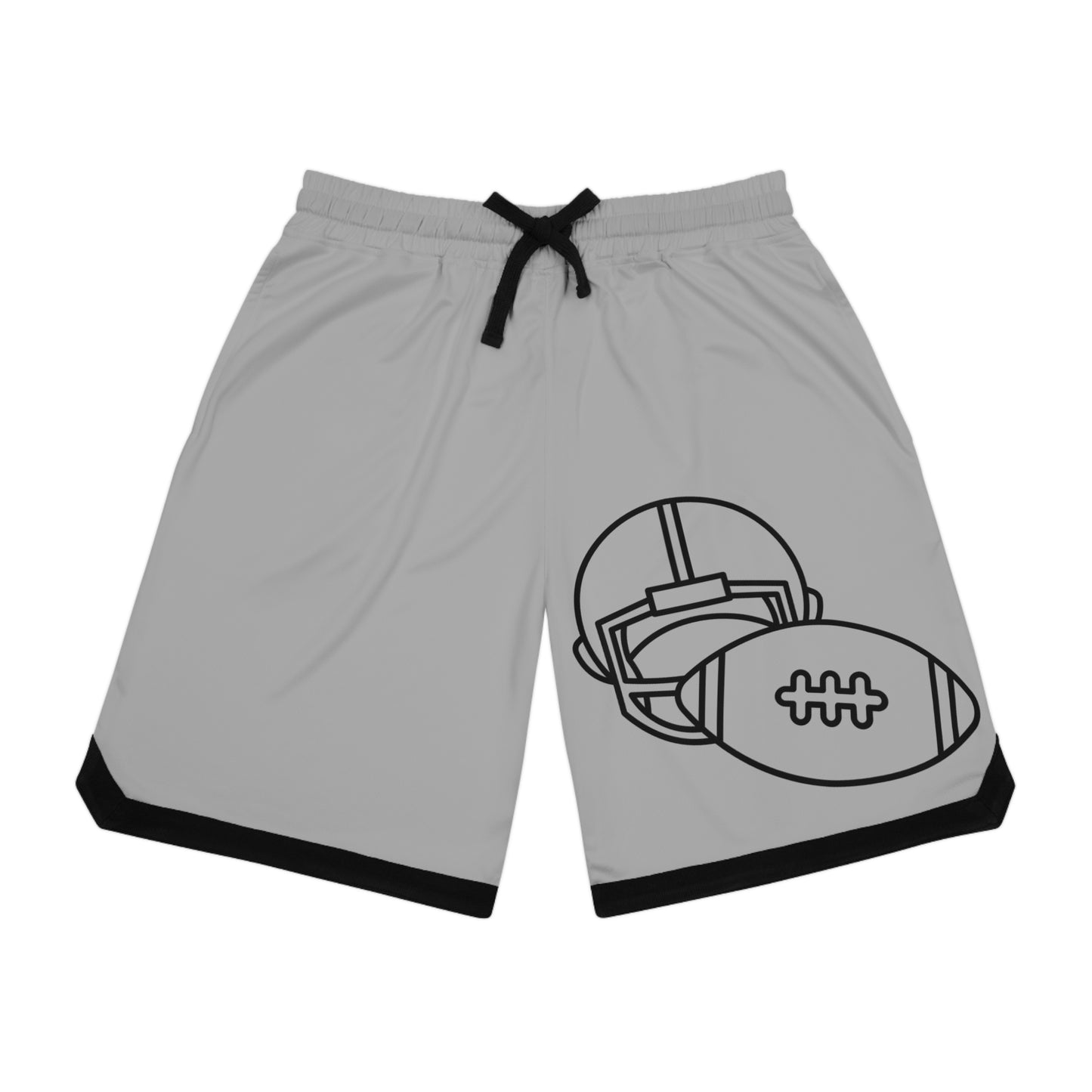 Basketball Rib Shorts: Football Lite Grey