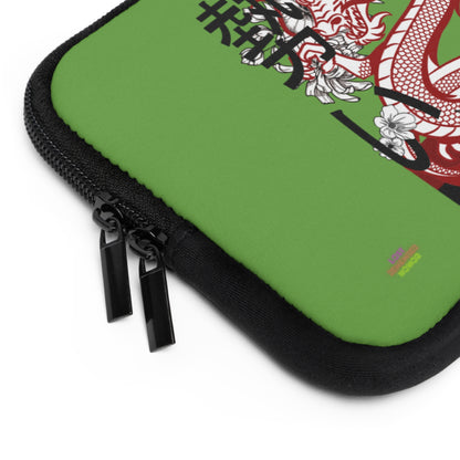 Laptop Sleeve: Dragons Green