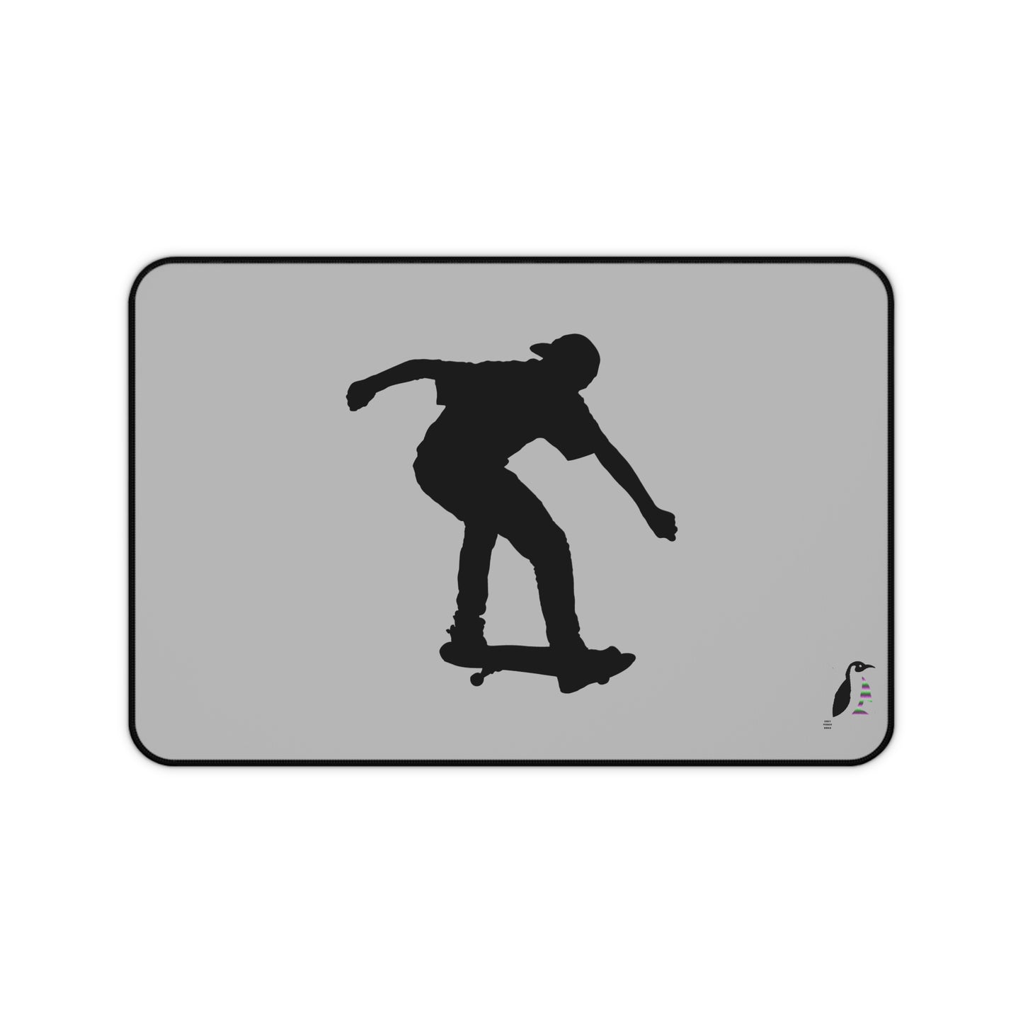 Desk Mat: Skateboarding Lite Grey