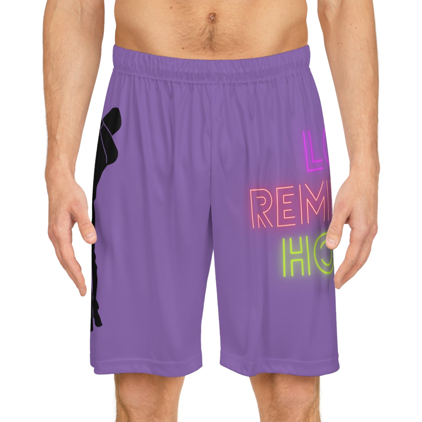 Basketball Shorts: Dance Lite Purple