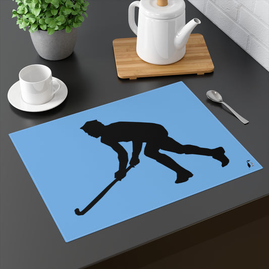 Placemat, 1pc: Hockey Lite Blue