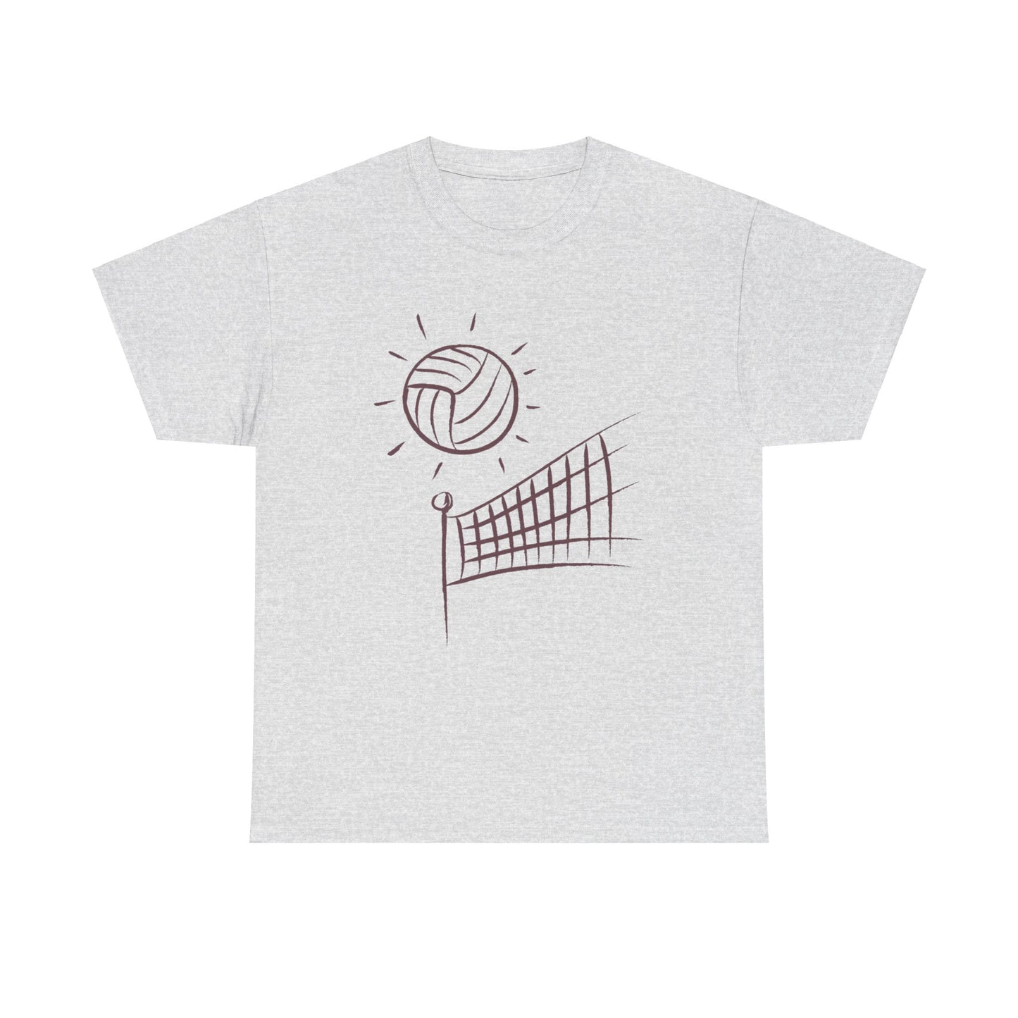 Heavy Cotton Tee: Volleyball #1