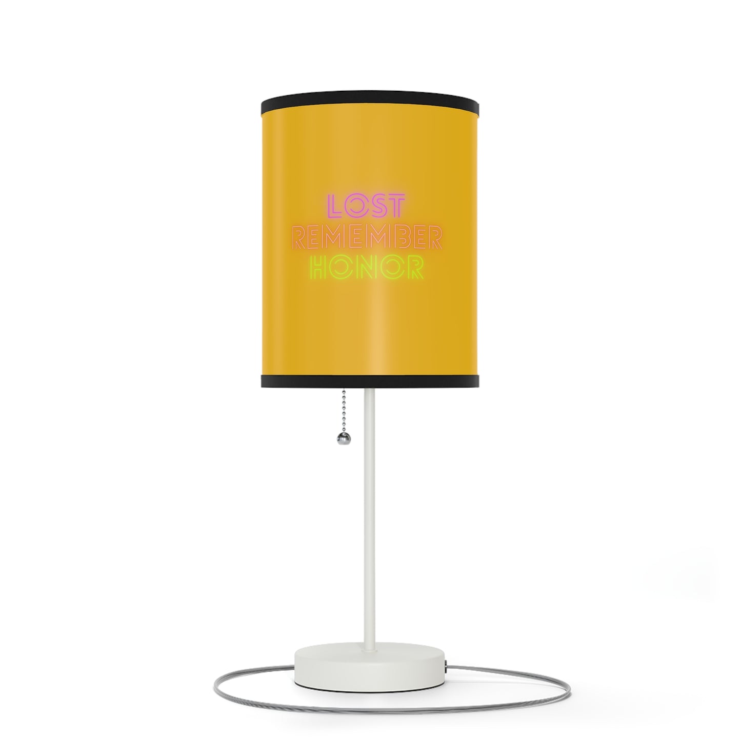 Lamp on a Stand, US|CA plug: Dragons Yellow