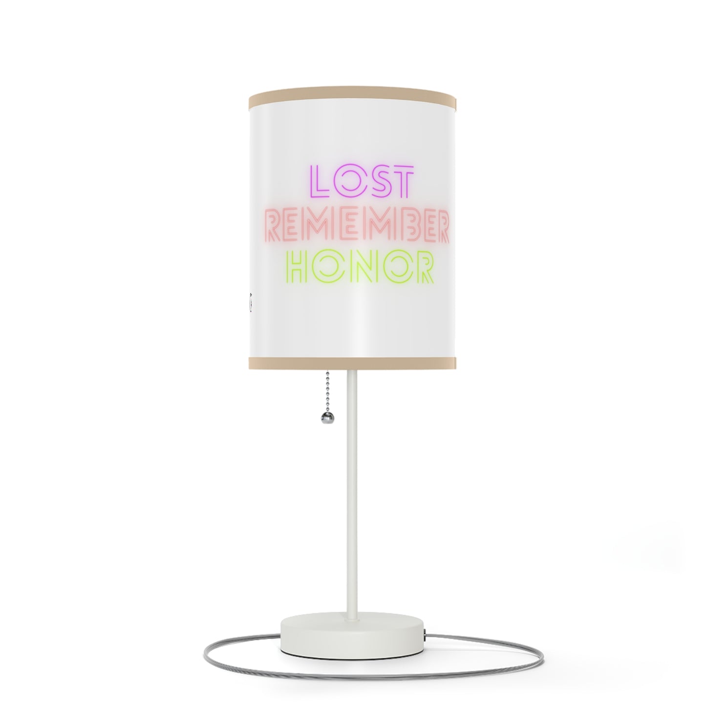 Lamp sa isang Stand, US|CA plug: Writing White 