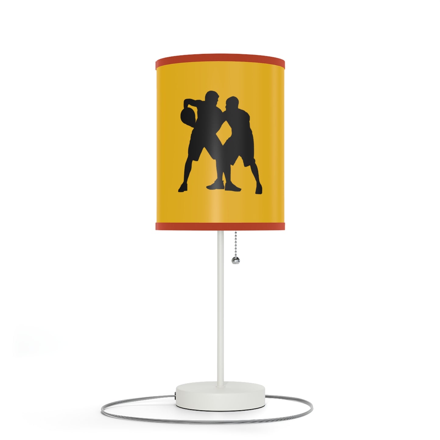 Lamp on a Stand, US|CA plug: Basketball Yellow