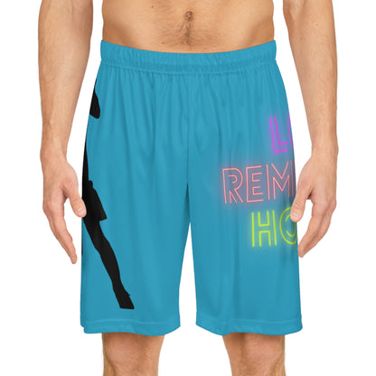 Basketball Shorts: Soccer Turquoise