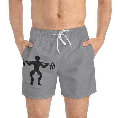 Swim Trunks: Weightlifting Grey