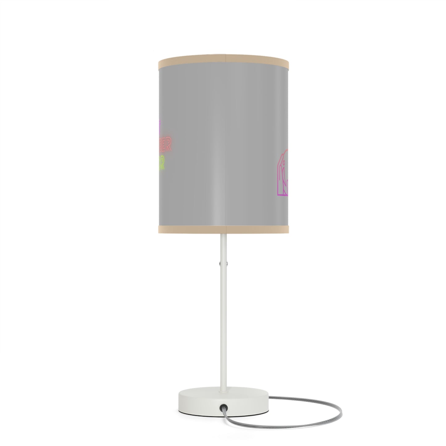 Lamp on a Stand, US|CA plug: Bowling Lite Grey