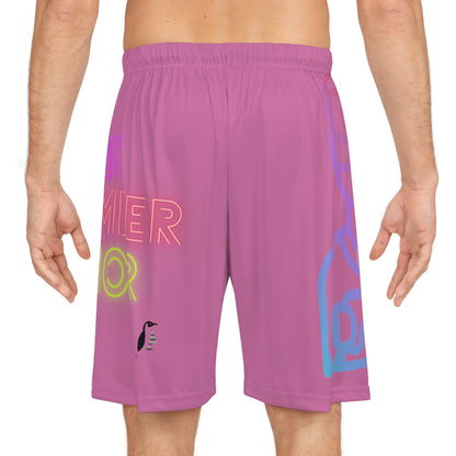 Basketball Shorts: Gaming Lite Pink