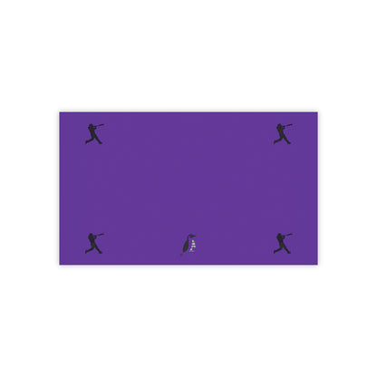 Post-it® Note Pads: Baseball Purple