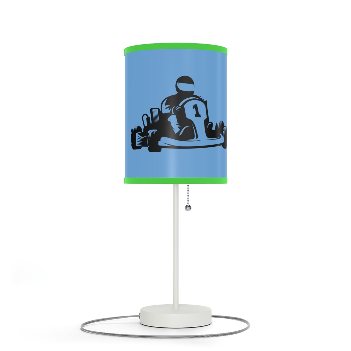 Lamp on a Stand, US|CA plug: Racing Lite Blue