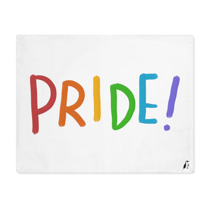 Placemat, 1pc: LGBTQ Pride White