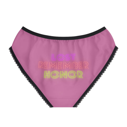 Women's Briefs: Lost Remember Honor Lite Pink