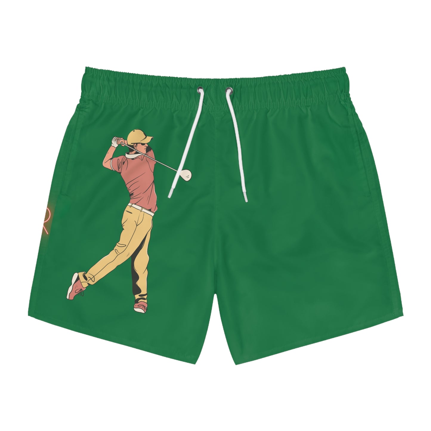 Swim Trunks: Golf Dark Green