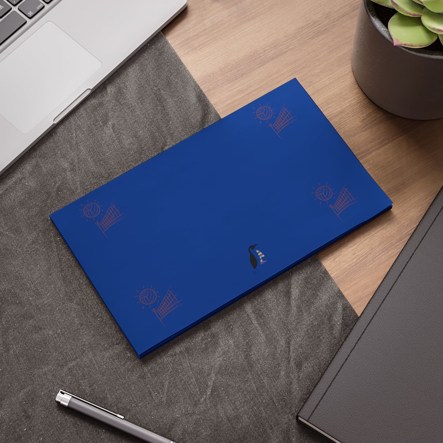 Post-it® Note Pads: Volleyball Dark Blue