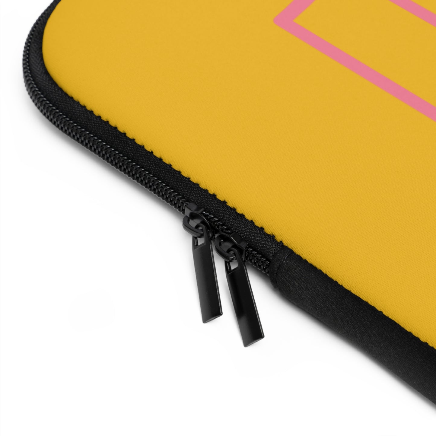 Laptop Sleeve: Fight Cancer Yellow