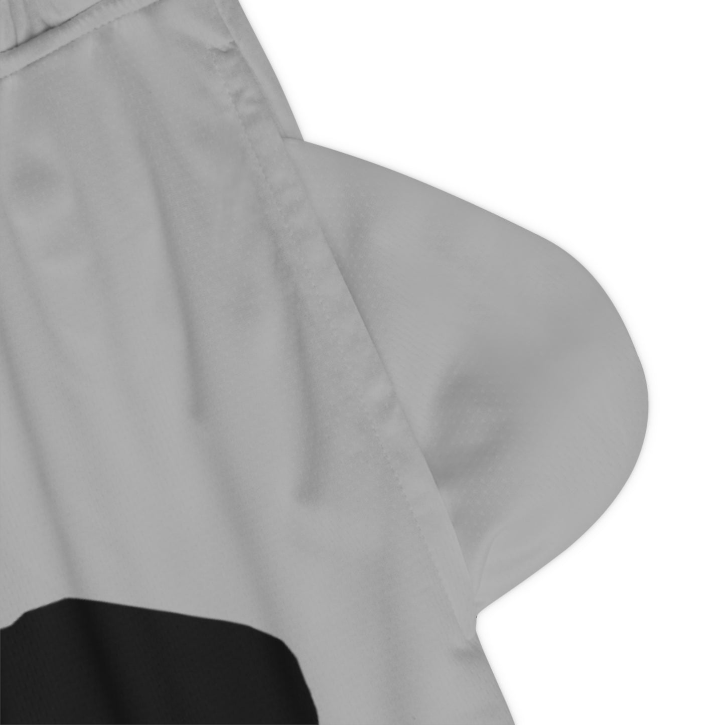 Basketball Rib Shorts: Hockey Lite Grey