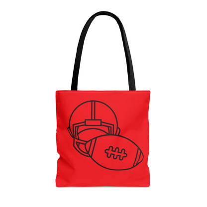 Tote Bag: Football Red