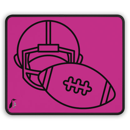 Gaming Mouse Pad: Football Pink