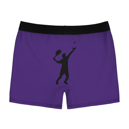 Men's Boxer Briefs: Tennis Purple