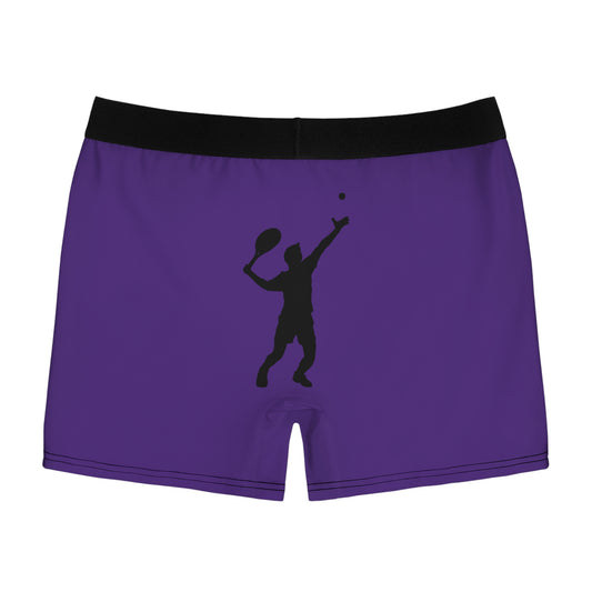 Men's Boxer Briefs: Tennis Purple