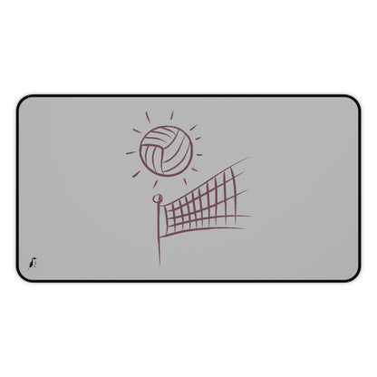 Desk Mat: Volleyball Lite Grey