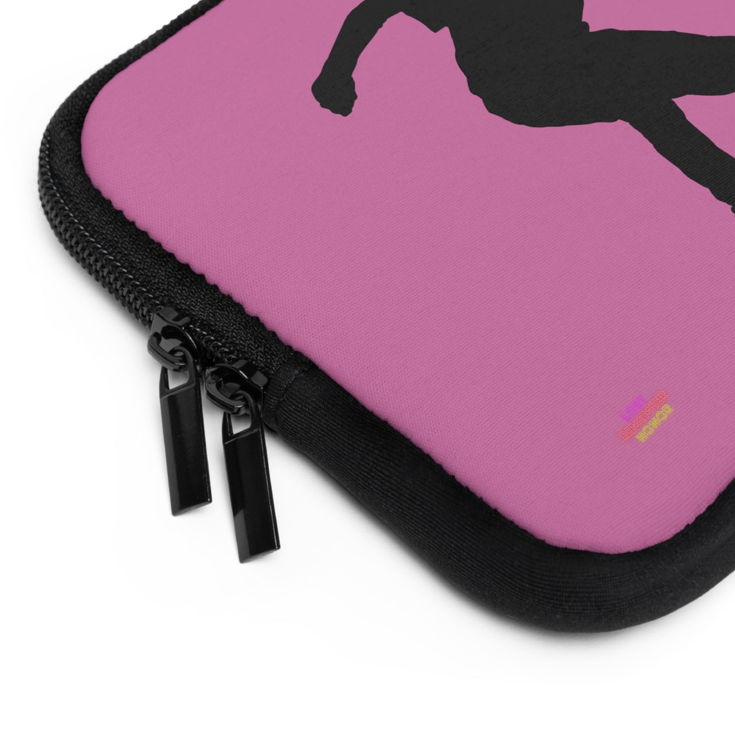 Laptop Sleeve: Skateboarding Lite Pink