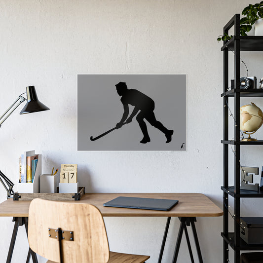 Gloss Posters: Hockey Grey