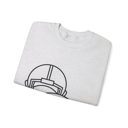 Heavy Blend™ Crewneck Sweatshirt: Football #1