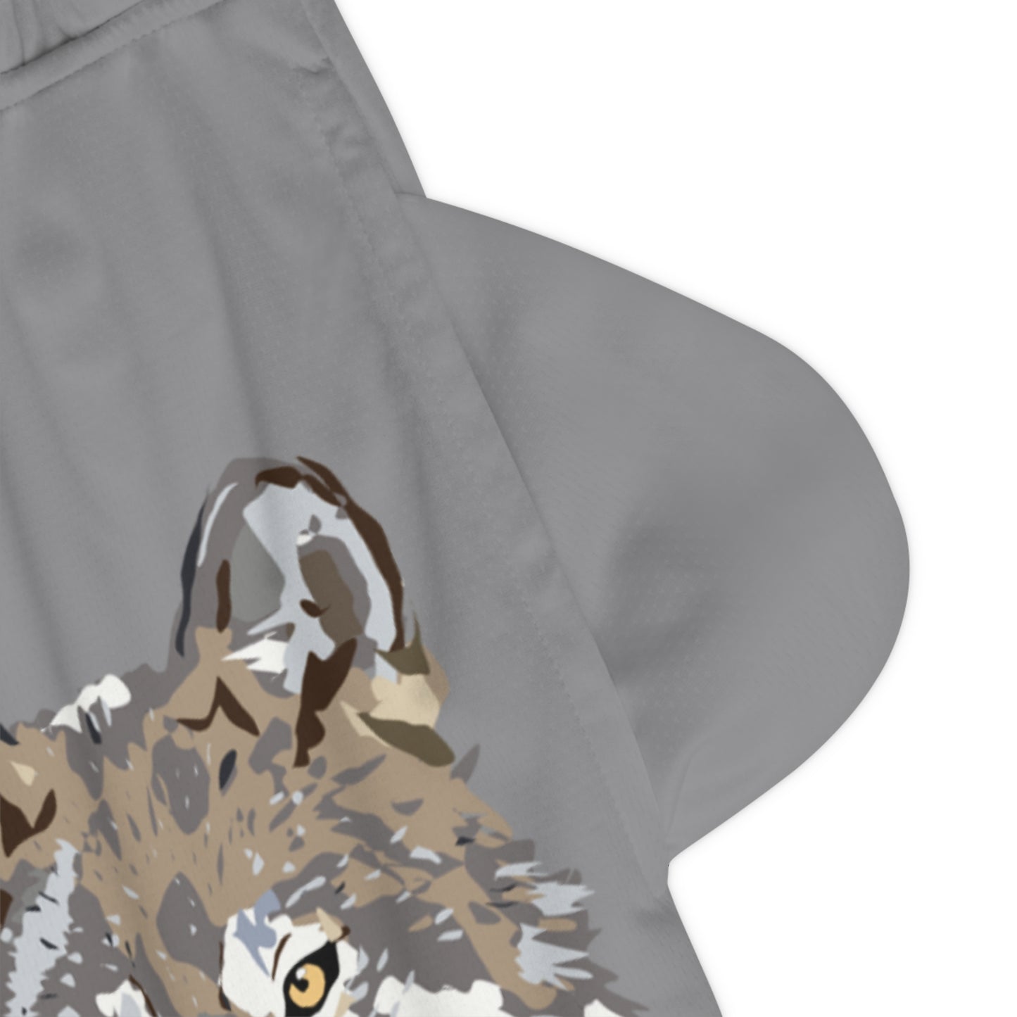 Basketball Rib Shorts: Wolves Grey