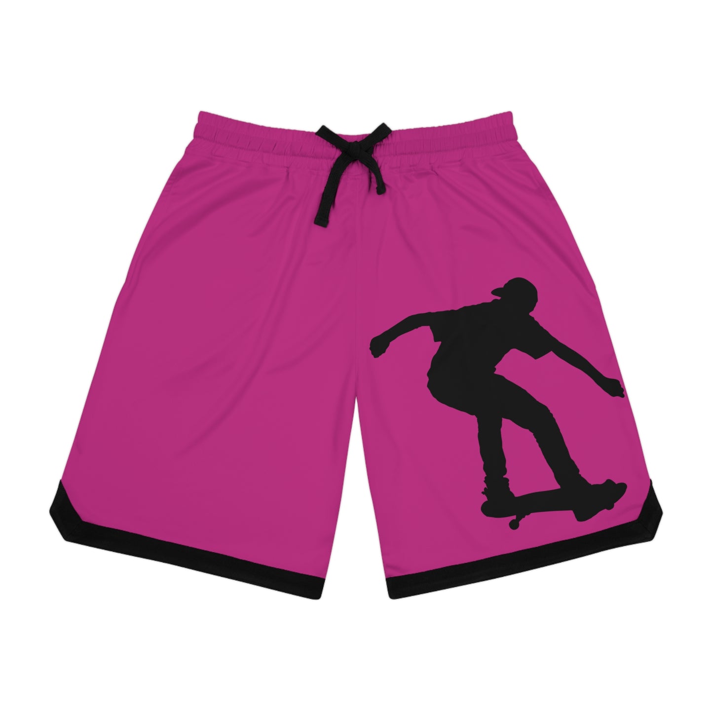 Basketball Rib Shorts: Skateboarding Pink