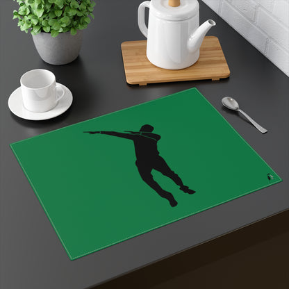 Placemat, 1pc: Dance Dark Green