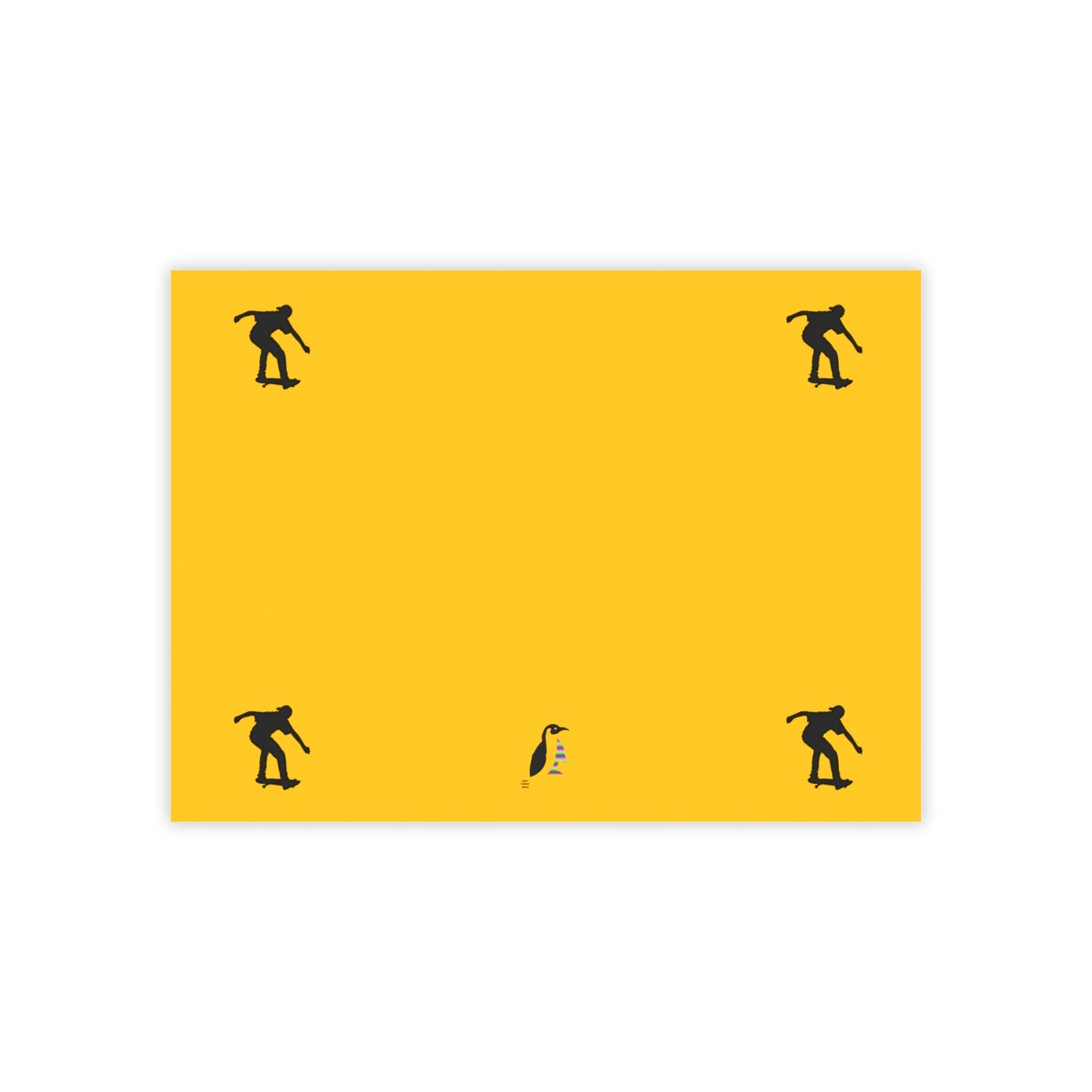 Post-it® Note Pads: Skateboarding Yellow