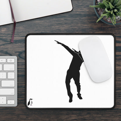 Gaming Mouse Pad: Dance White