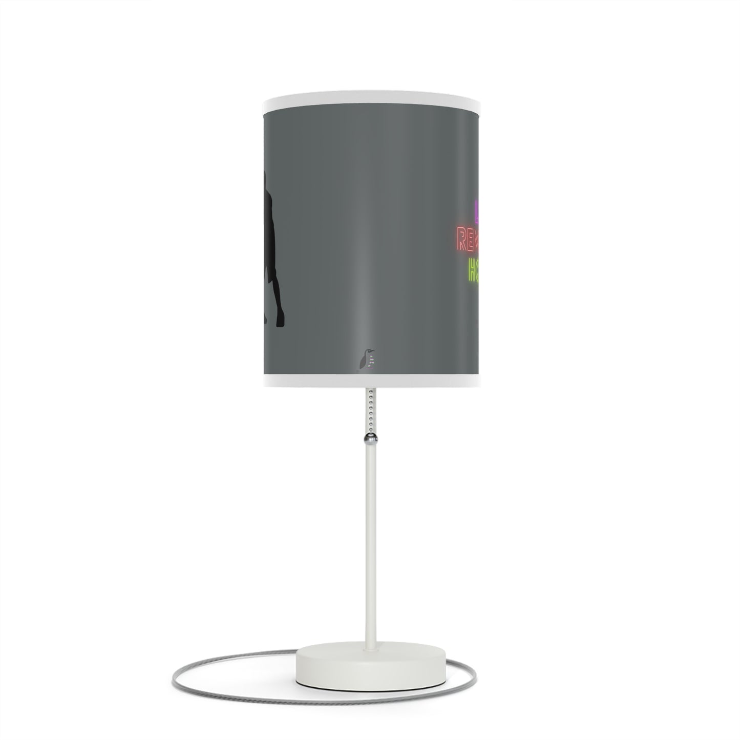 Lamp on a Stand, US|CA plug: Basketball Dark Grey