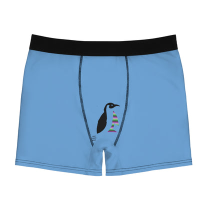 Men's Boxer Briefs: Baseball Lite Blue