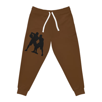 Athletic Joggers: Basketball Brown