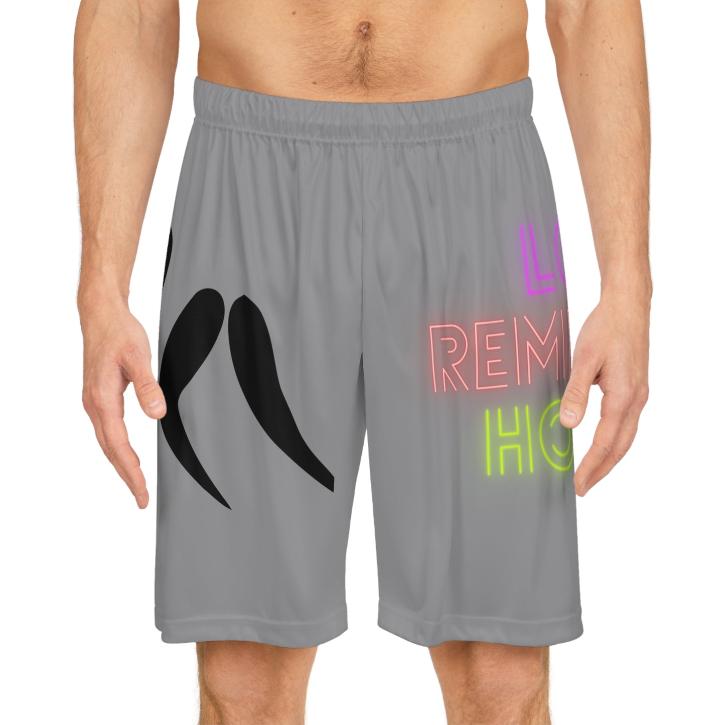 Basketball Shorts: Wrestling Grey