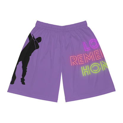 Basketball Shorts: Dance Lite Purple