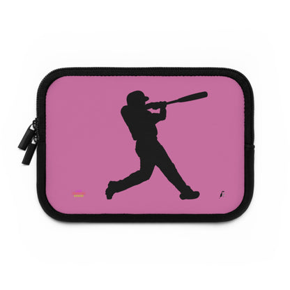 Laptop Sleeve: Baseball Lite Pink