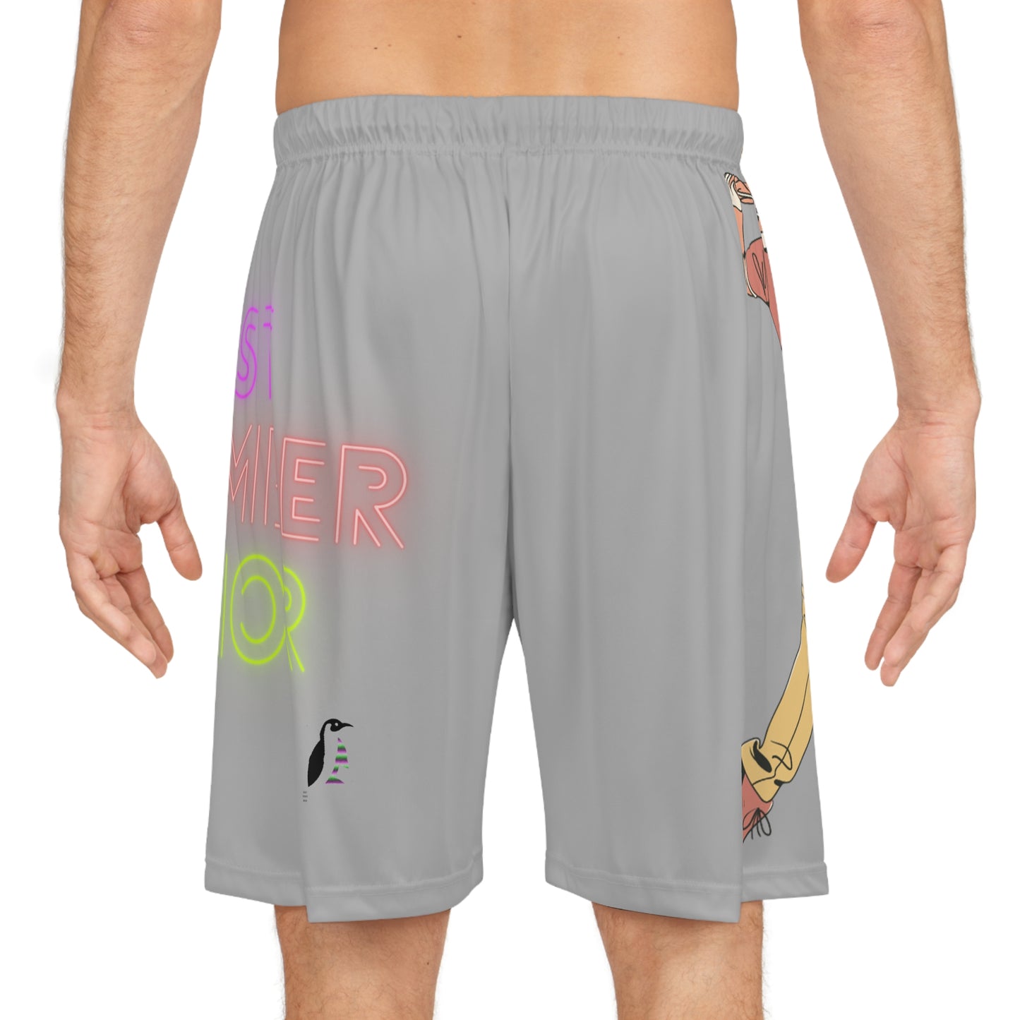 Basketball Shorts: Golf Lite Grey