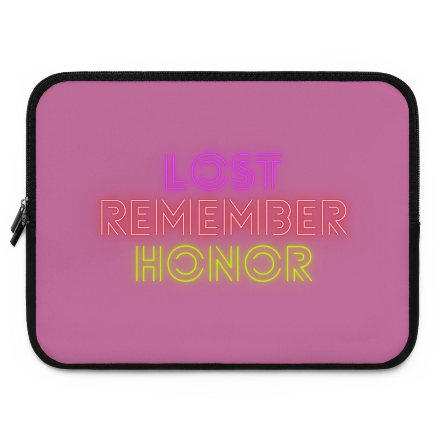 Laptop Sleeve: Lost Remember Honor Lite Pink