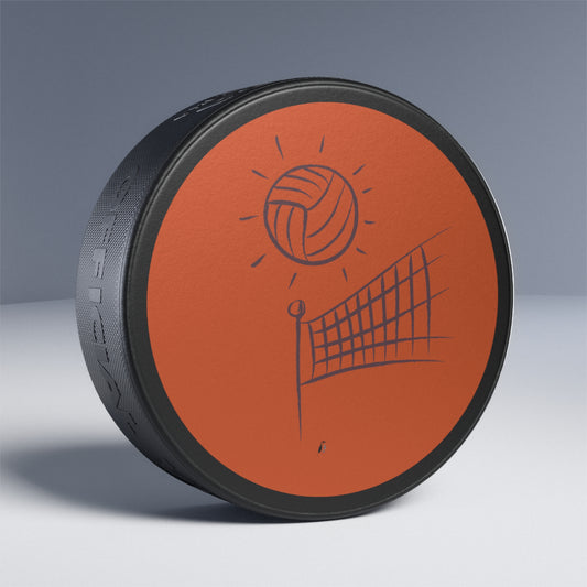 Hockey Puck: Volleyball Orange