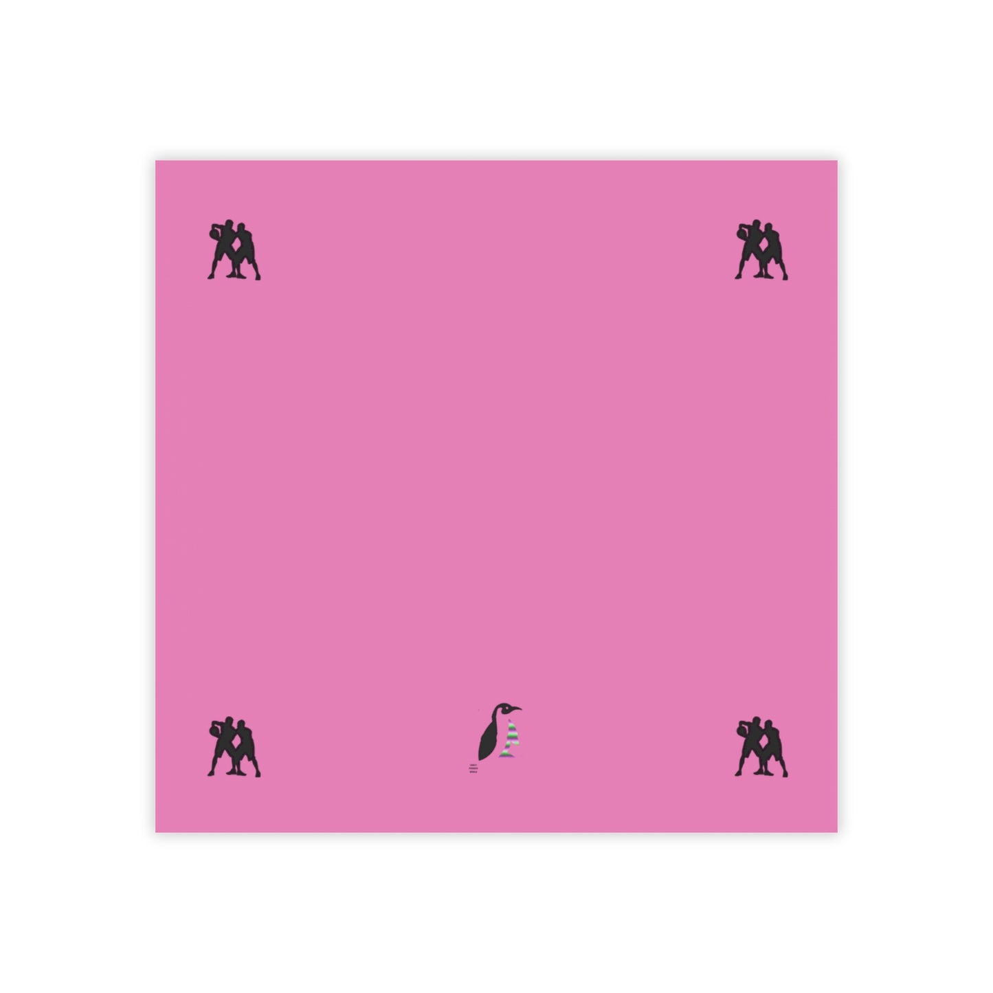 Post-it® Note Pads: Basketball Lite Pink