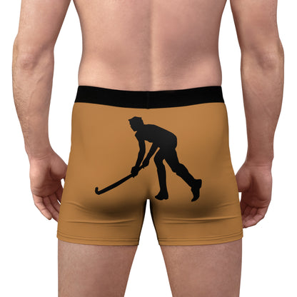 Men's Boxer Briefs: Hockey Lite Brown